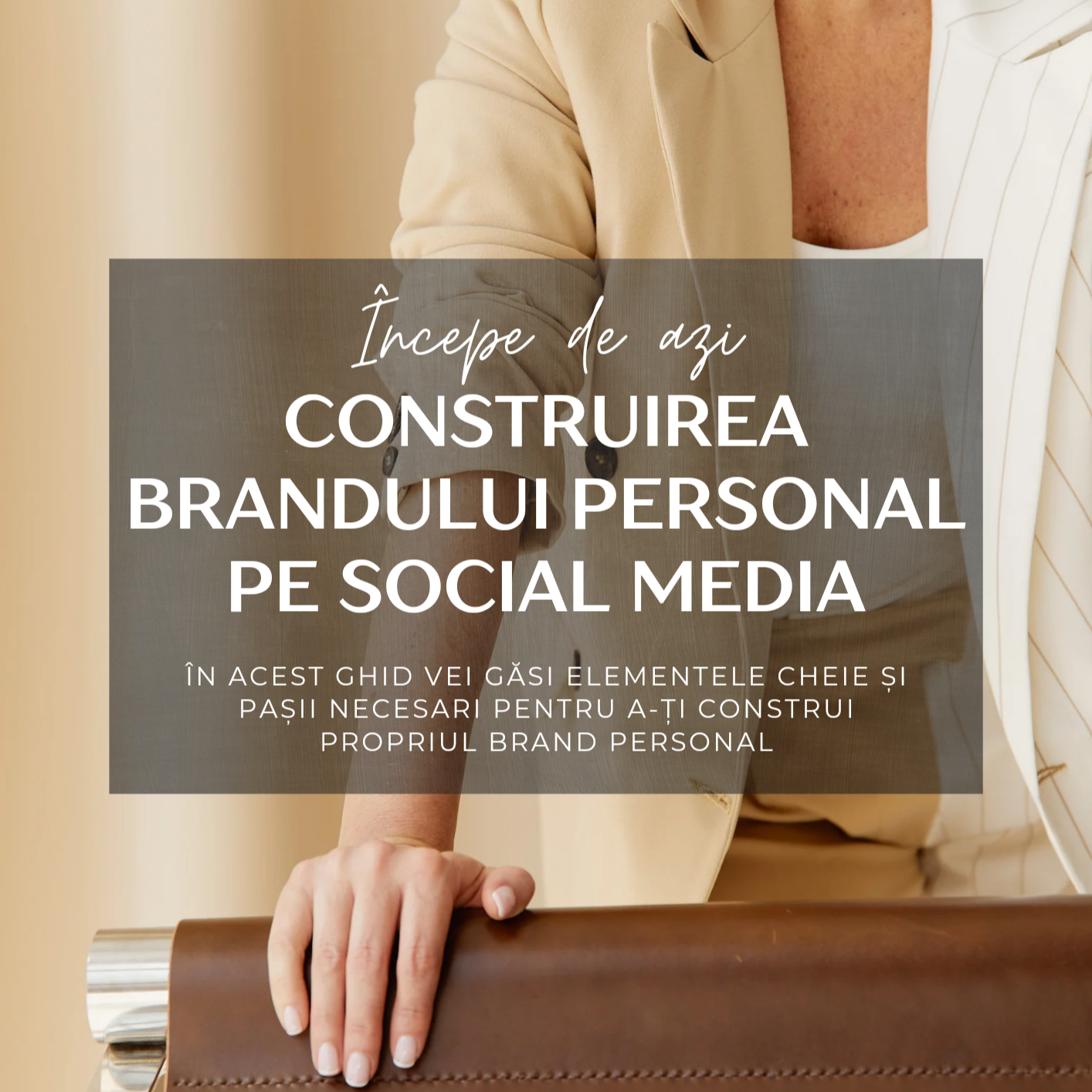 BRAND PERSONAL pe social media cu produse digitale CU DREPT DE REVÂNZARE  Acest ghid are la baza elementele cheie de care ai nevoie pentru a construi un BRAND PERSONAL puternic.  Acest ghid este pentru tine dacă:  ﻿﻿Ai o activitate sau afacere pe care o promovezi online  ﻿﻿Vrei sa crești pe social media  ﻿﻿Vrei să câstigi bani din online